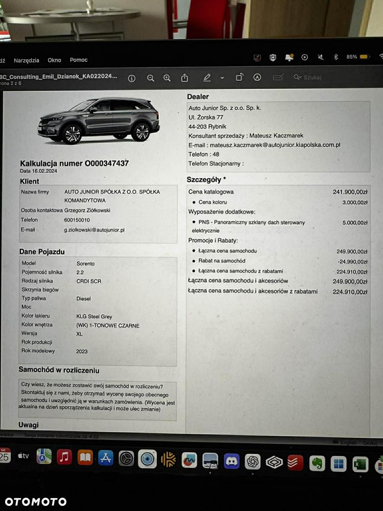 Kia Sorento 2.2 CRDi Prestige Line 4WD DCT 7os - 4