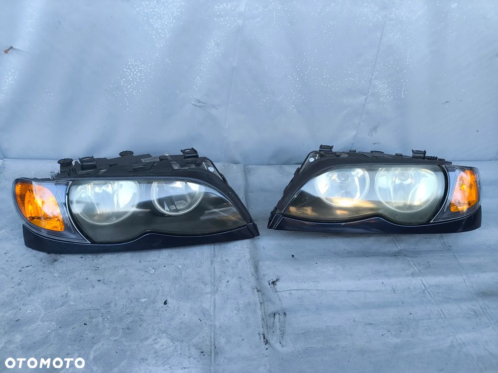 BMW E46 LIFT FL LAMPA PRZEDNIA LEWA PRAWA RINGI EUROPA 6910955 6910956 - 1