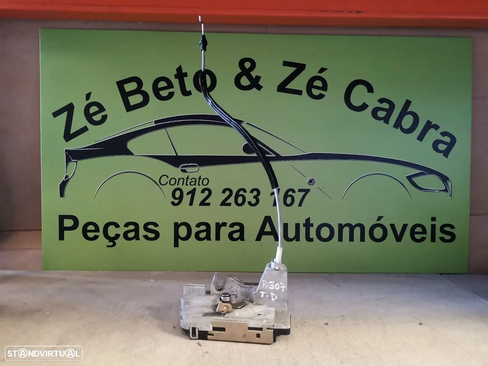 PEUGEOT 307 FECHADURA PORTA TRAS DTA - F075 - 2