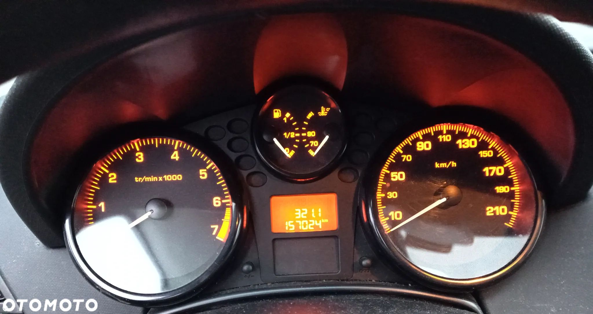 Peugeot 207 1.4 1.6 B zegar licznik 9665661480 - 1