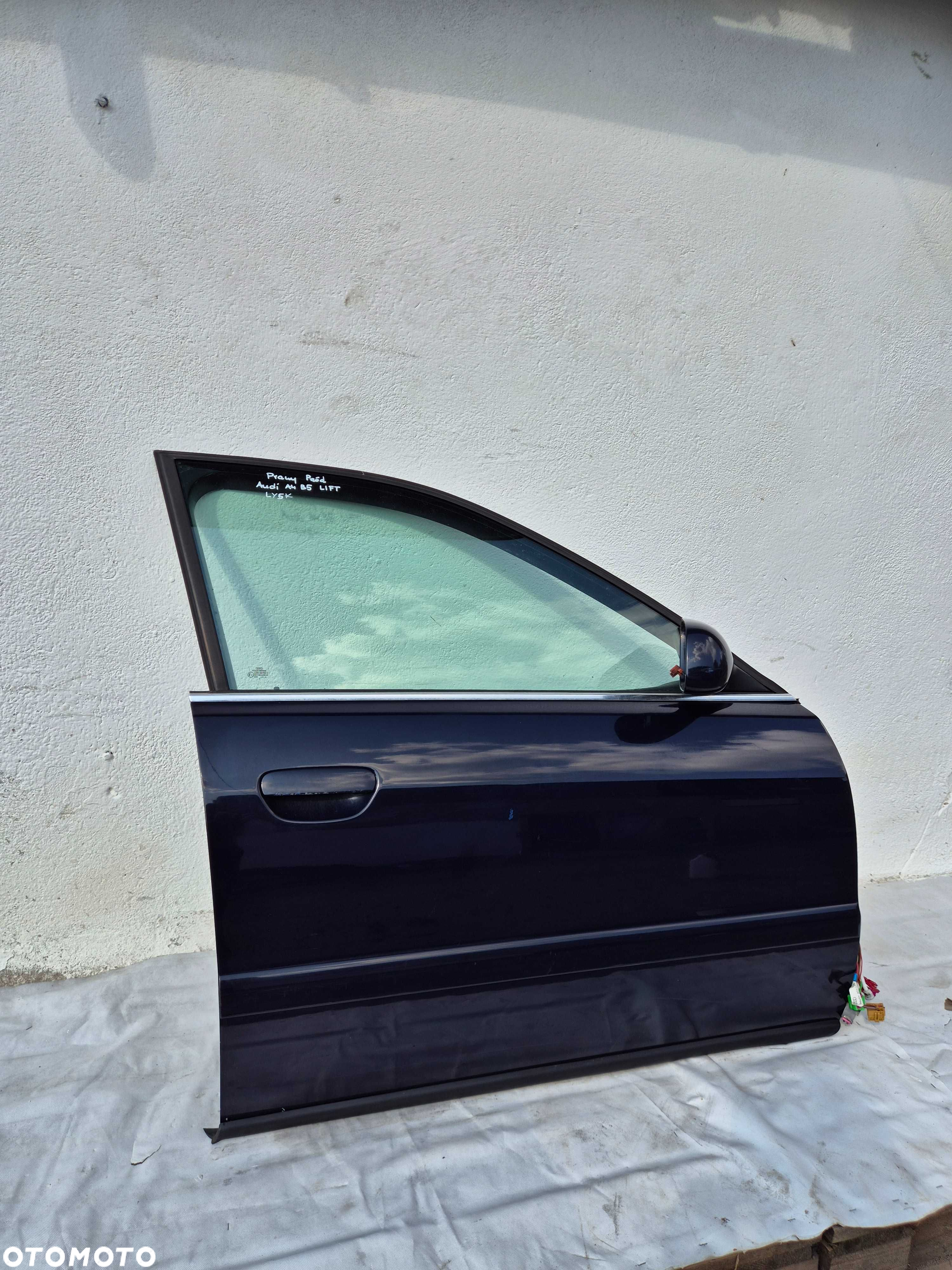 Prawe Przednie Przód Drzwi Audi A4 B5 LIFT LY5K 99-02r Kompletne - 4