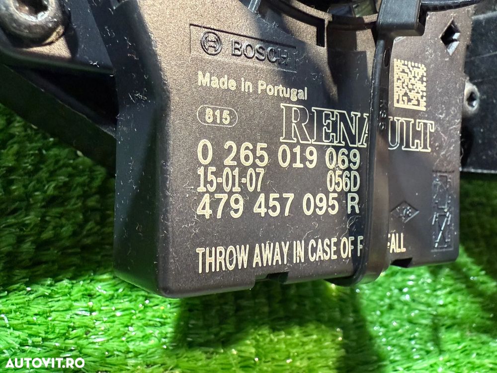 ANSAMBLU MANETE COMENZI VOLAN + SPIRA RENAULT CLIO IV 2015 1.0 BENZINA TCE COD OEM 479457095R 255675887R 2012-2019 - 7