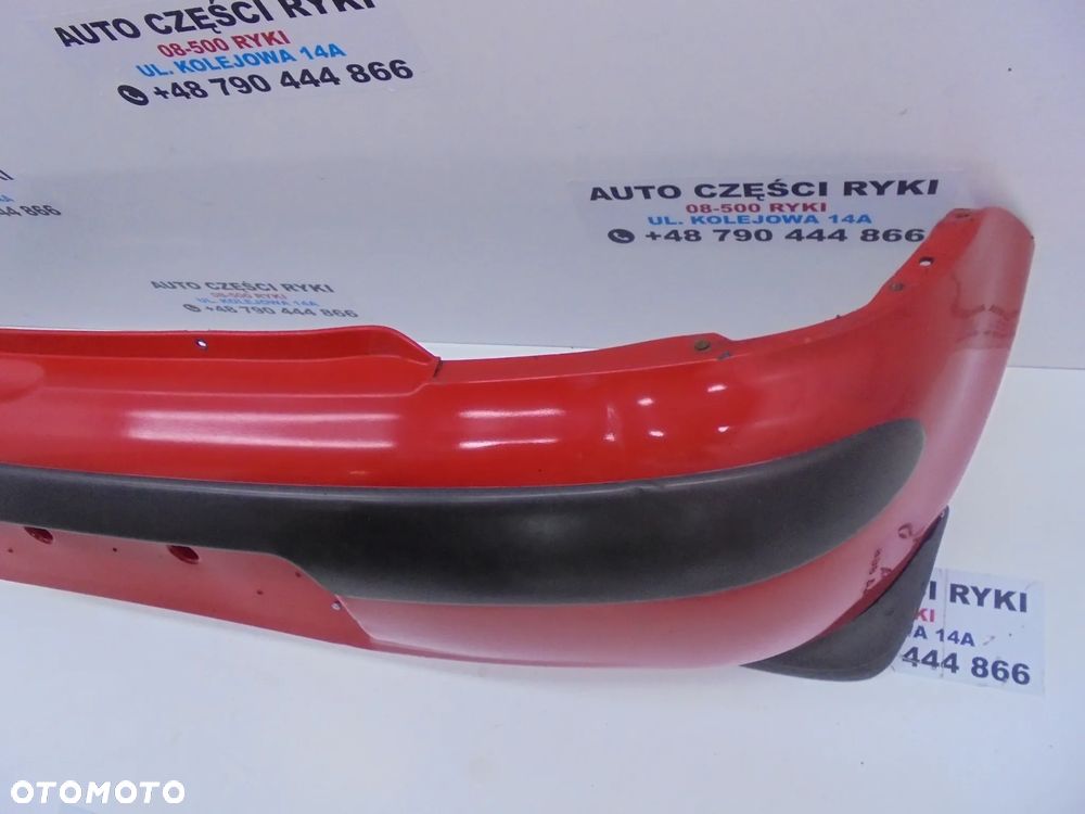 Daewoo Matiz Zderzak Tył Czerwony - 7