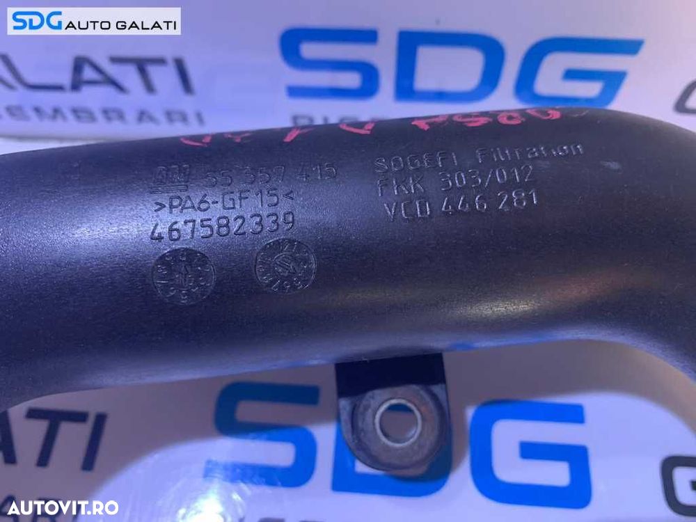 Tub Tubulatura Conducta Admisie Fiat Doblo 1.3 CDTI 2001 - Prezent Cod 55557415 - 5