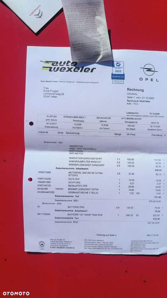 Citroën Berlingo Multispace BlueHDi 120 S&S SELECTION - 26