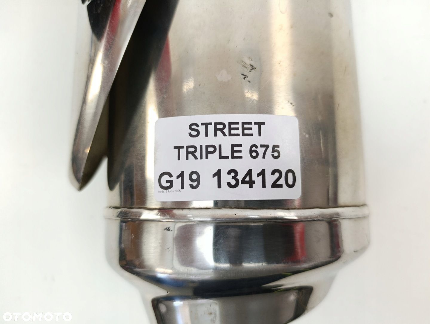 TRIUMPH STREET TRIPLE 675 TŁUMIK WYDECH PRAWY - 6