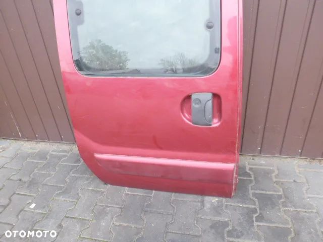 DRZWI PRAWE BOCZNE PRZESUWNE SUWANE KOMPLETNE RENAULT KANGOO I LIFT KOLOR NV713 03-08 - 2