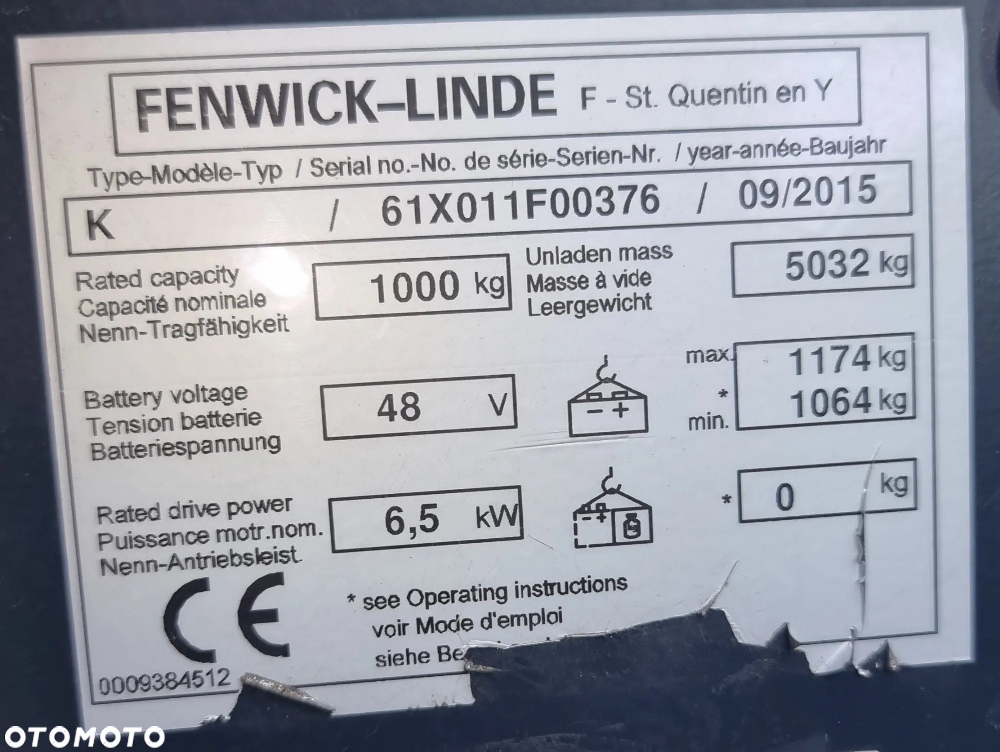 Linde K - 6