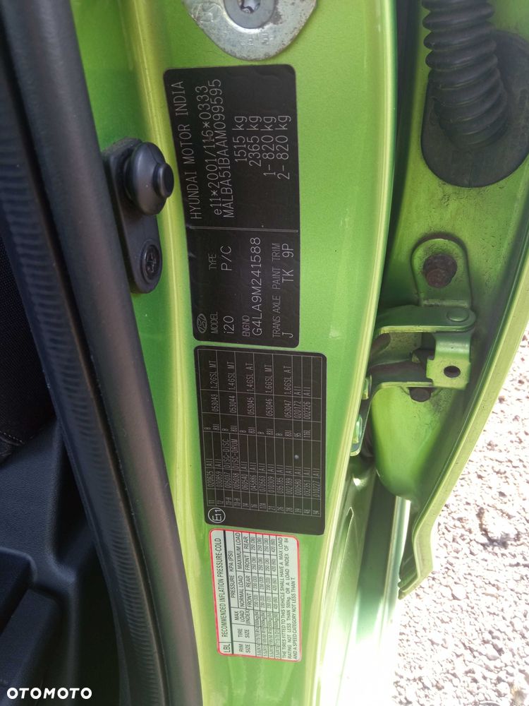 Hyundai i20 1.2 G4LA *na części* - 7