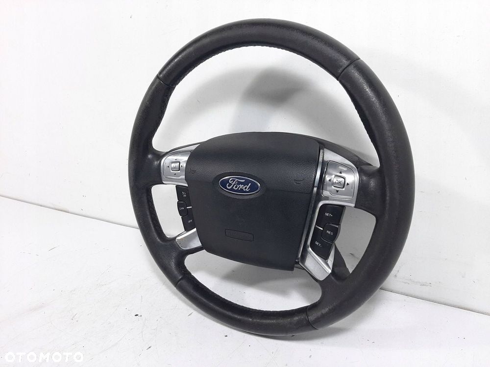 FORD MONDEO MK4 07R KIEROWNICA SKORA MULTIFUNKCJA PODUSZKA 7S713600JB3ZHE - 3