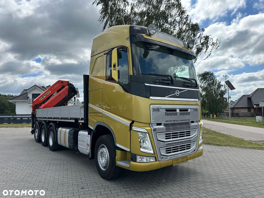 Volvo FH 540 8x4 Tridem duży dźwig 12ton żuraw do szamb kontenerów - 2