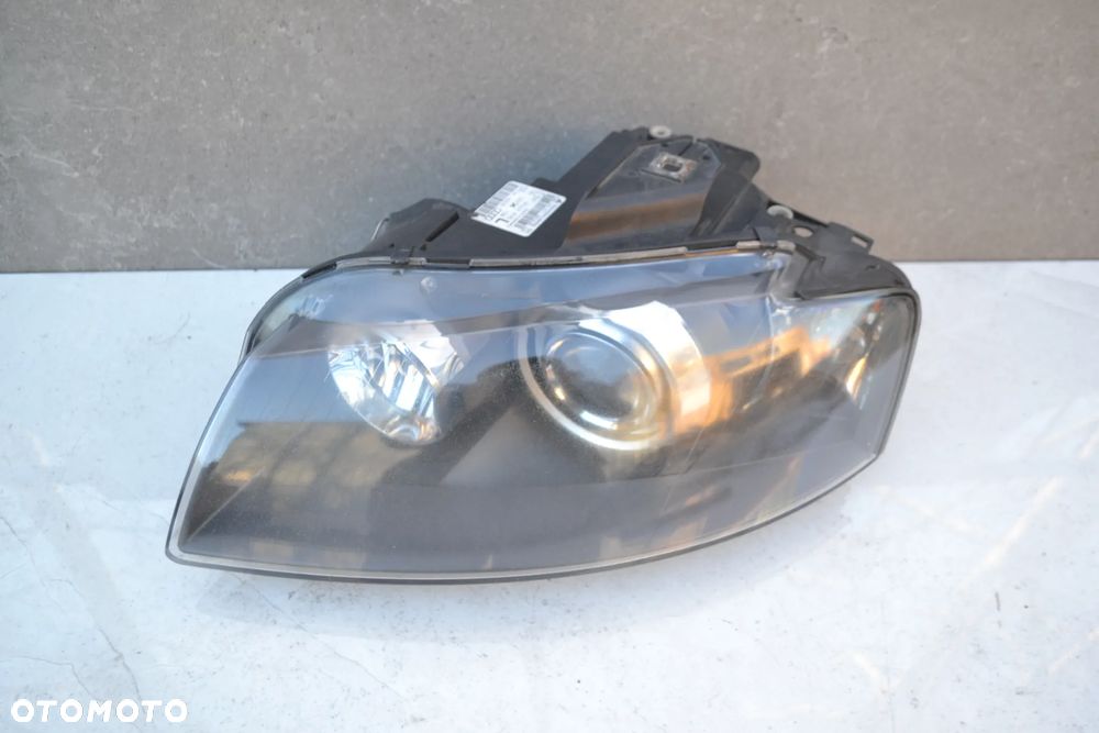AUDI A3 8P 04-08 LAMPA PRZÓD PRZEDNIA BI-XENON LEWA KPL 8P0941003R - 2