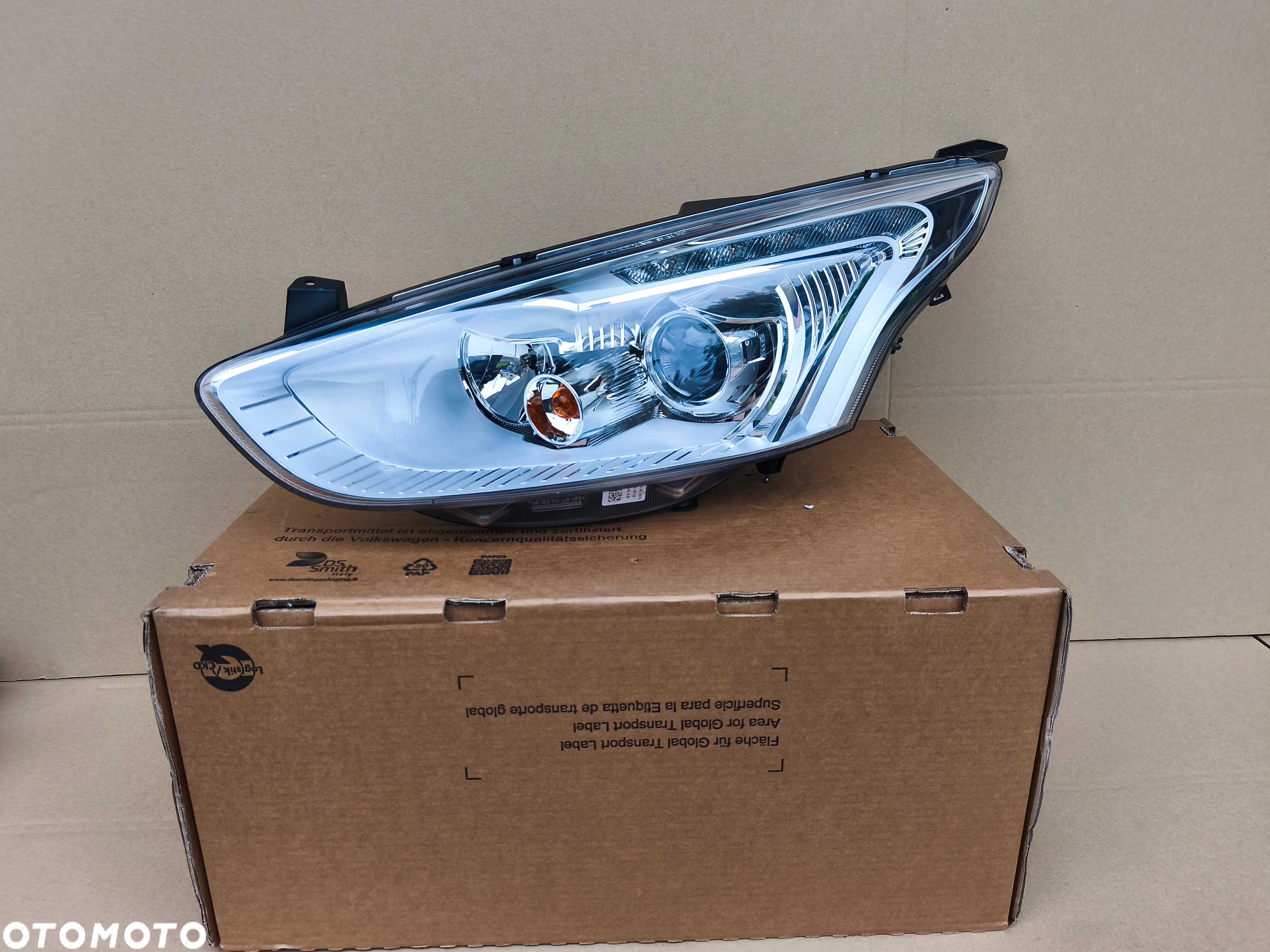 Ford B Max lampa lewa przód reflektor zwykły soczewka AV11-13W030 igła - 2
