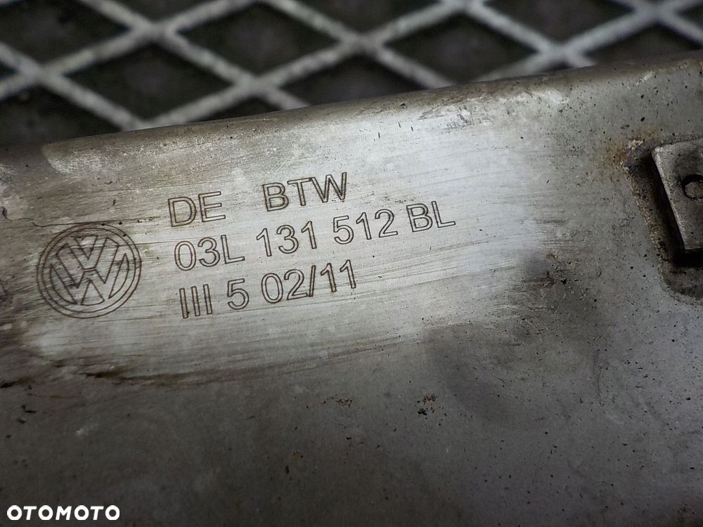 SKODA OCTAVIA II AUDI 2.0 TDI CHŁODNICA SPALIN 03L131512BL - 3