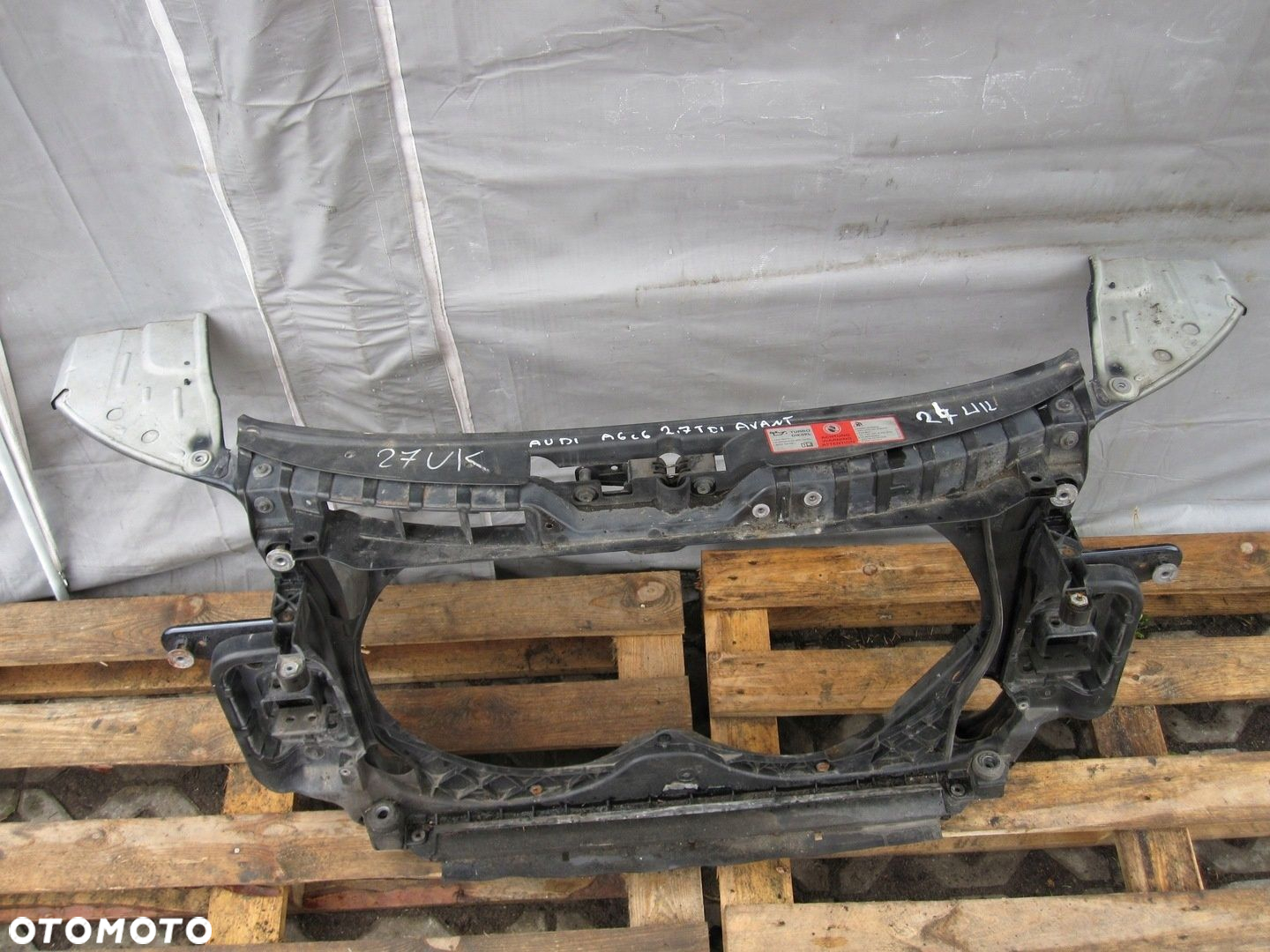 AUDI A6 C6 2.7 TDI 07r pas przód 4F0805166A 4F805594H - 2