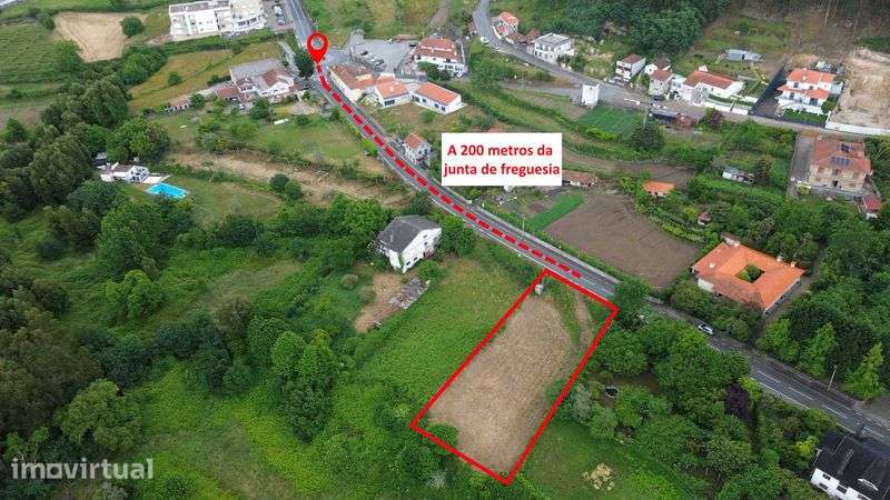Terreno para construção (Penafiel) - Fonte Arcada - Grande imagem: 2/3