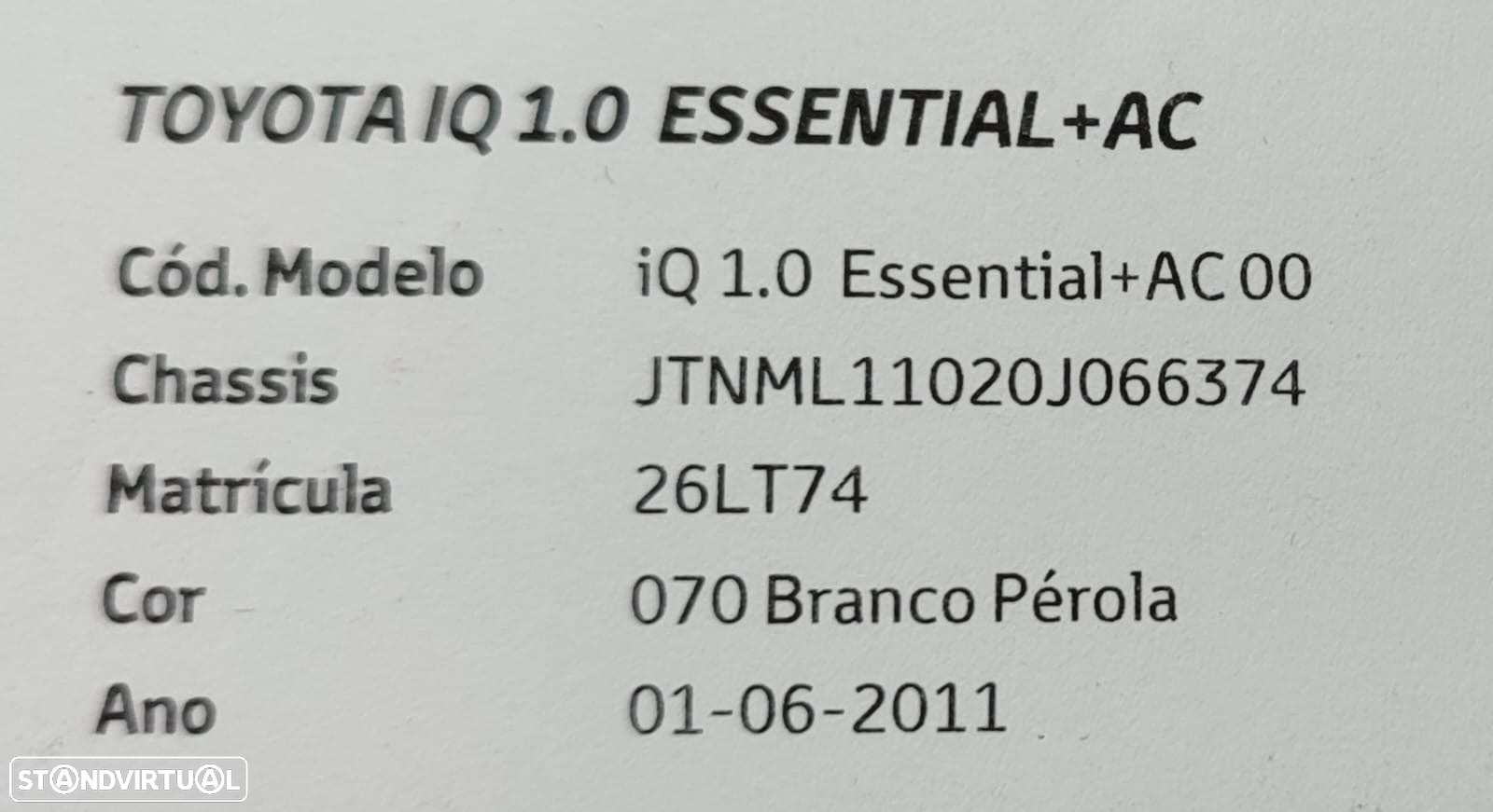 Toyota iQ 1.0 VVT-i Essential+AC - 8