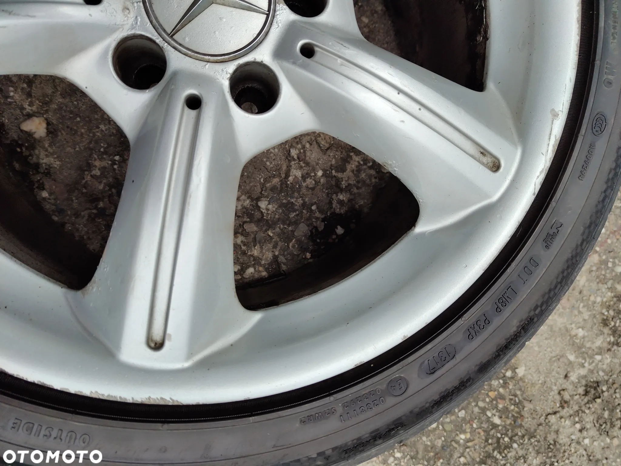 MERCEDES SLK 171 Felga aluminiowa Oryginał 17 1714011302 - 4