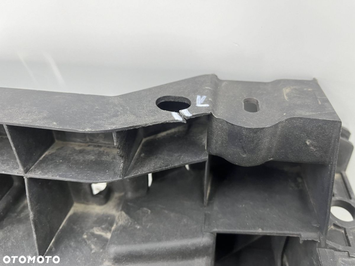 Pas przedni Peugeot 207 LIFT 09-12r. wzmocnienie ramka chłodnic oryginalny 9673222380 - 7
