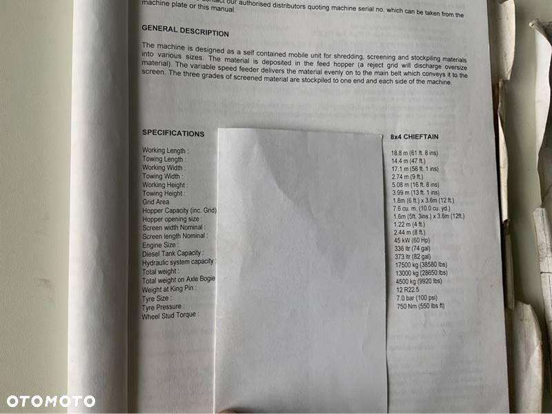 Przesiewacz mobilny Powerscreen Commander 8x4- od pierwszego właściciela - likwidacja firmy-licytacja - 16