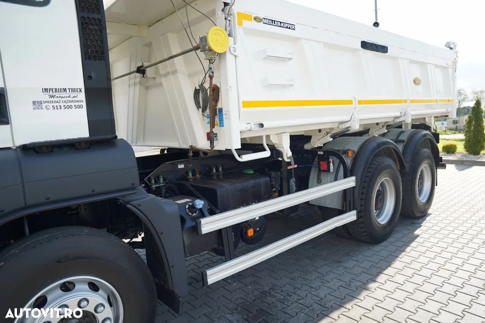 MAN TGS 33.360 / 6x4 / BASCULATOR / HIDRODECKER / MEILLER KIPPER / BORDMATIC / AUTOMAT / EURO 5 - 17