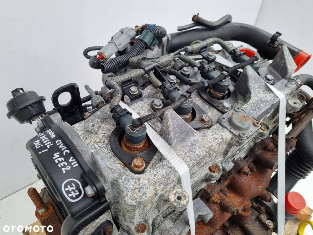 SILNIK KOMPLET Honda Civic VII 1.7 D CDTI 100KM pali 4EE2 - 3