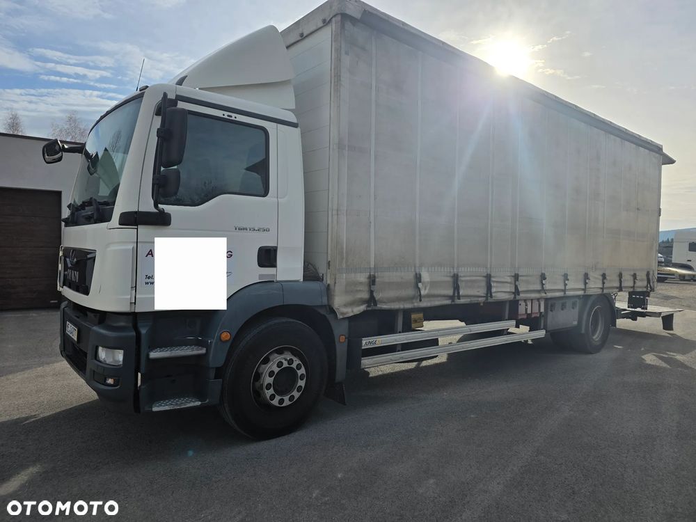 MAN TGM 15.250 /18.250 /FIRANKA / RAMA DO ZABUDOWY / WYWROTKA / HAKOWIEC / MANUALNA - 1