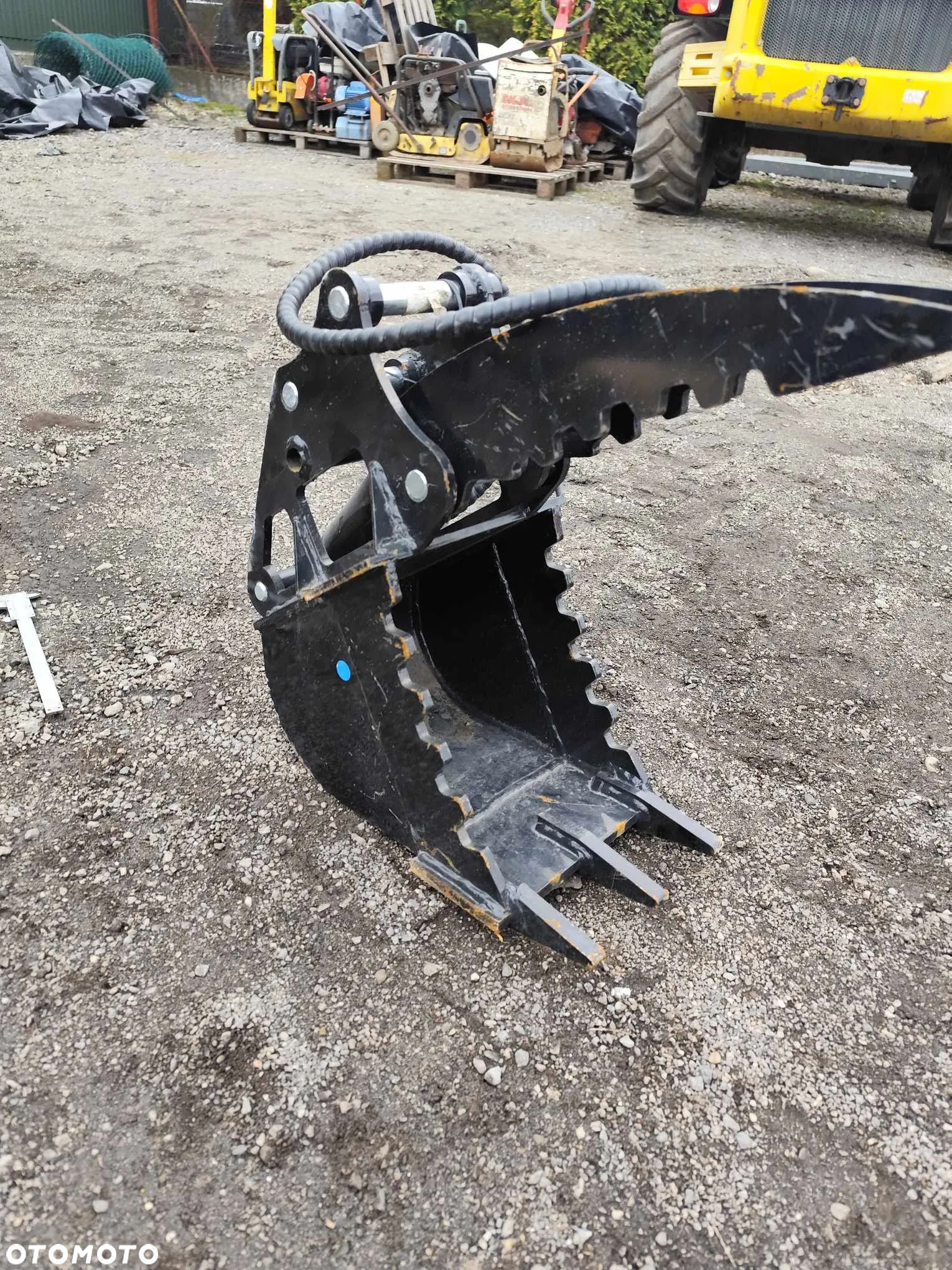 Łyżka z kciukiem dociskowym hydrauliczna łyżka kciukowa 25cm fi25 - 5
