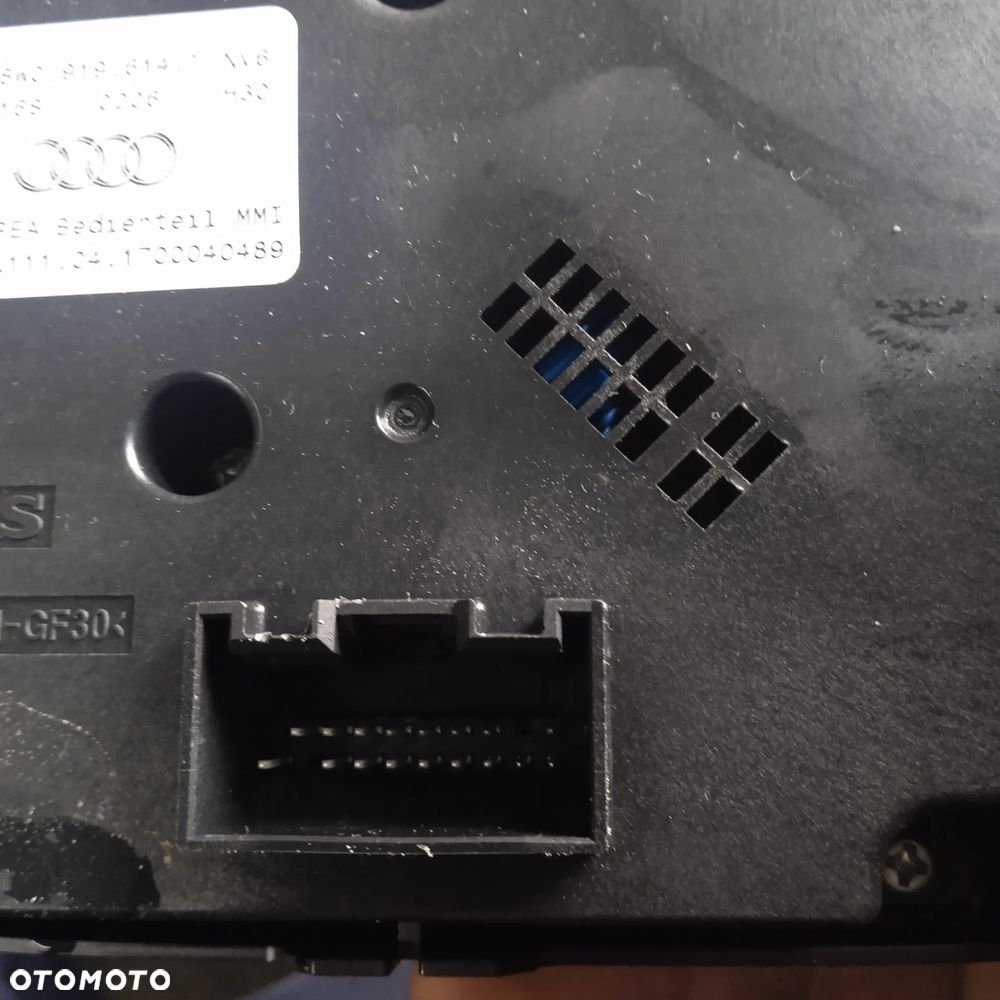 Panel MMI A4 A5 8W0919614T - 2