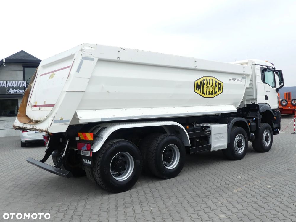 MAN TGS 41.470 / 8x8 / WYWROTKA MEILLER / MANUAL / NISKI PRZEBIEG / - 10