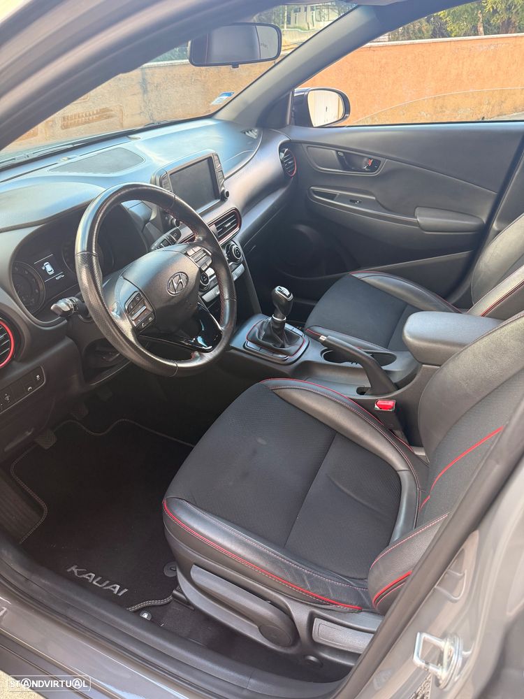 Hyundai Kauai 1.0 T-GDi Premium Pele/Tec Ver.+Nav+Vision - 7