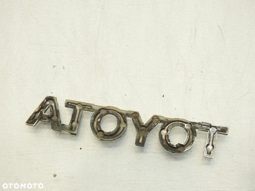 EMBLEMAT NAPIS TOYOTA TOYOTA AVENSIS III T27 - 4