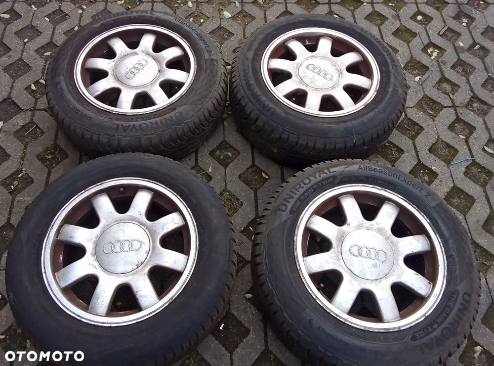 Alufelgi opony zima 195/65/R15 Audi A3 5x112 - 1