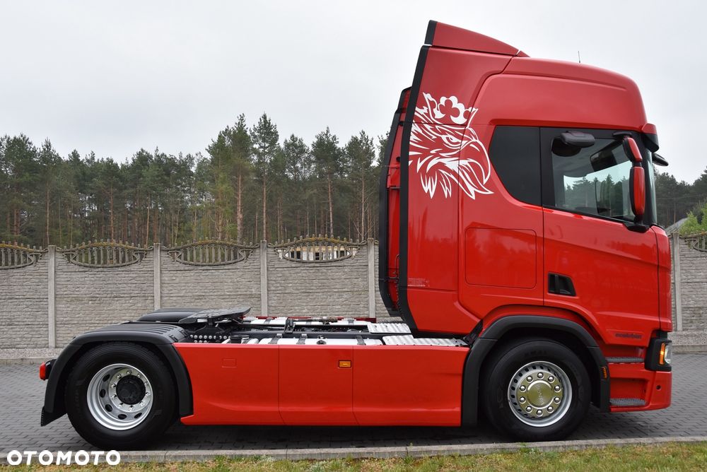 Scania R 450 / HYDRAULIKA HYVA / CAŁA NA PODUSZKACH / I PARK-COOL / 2021 / FULL LED / STANDARD / Retarder / !! Jak nowa !! - 8