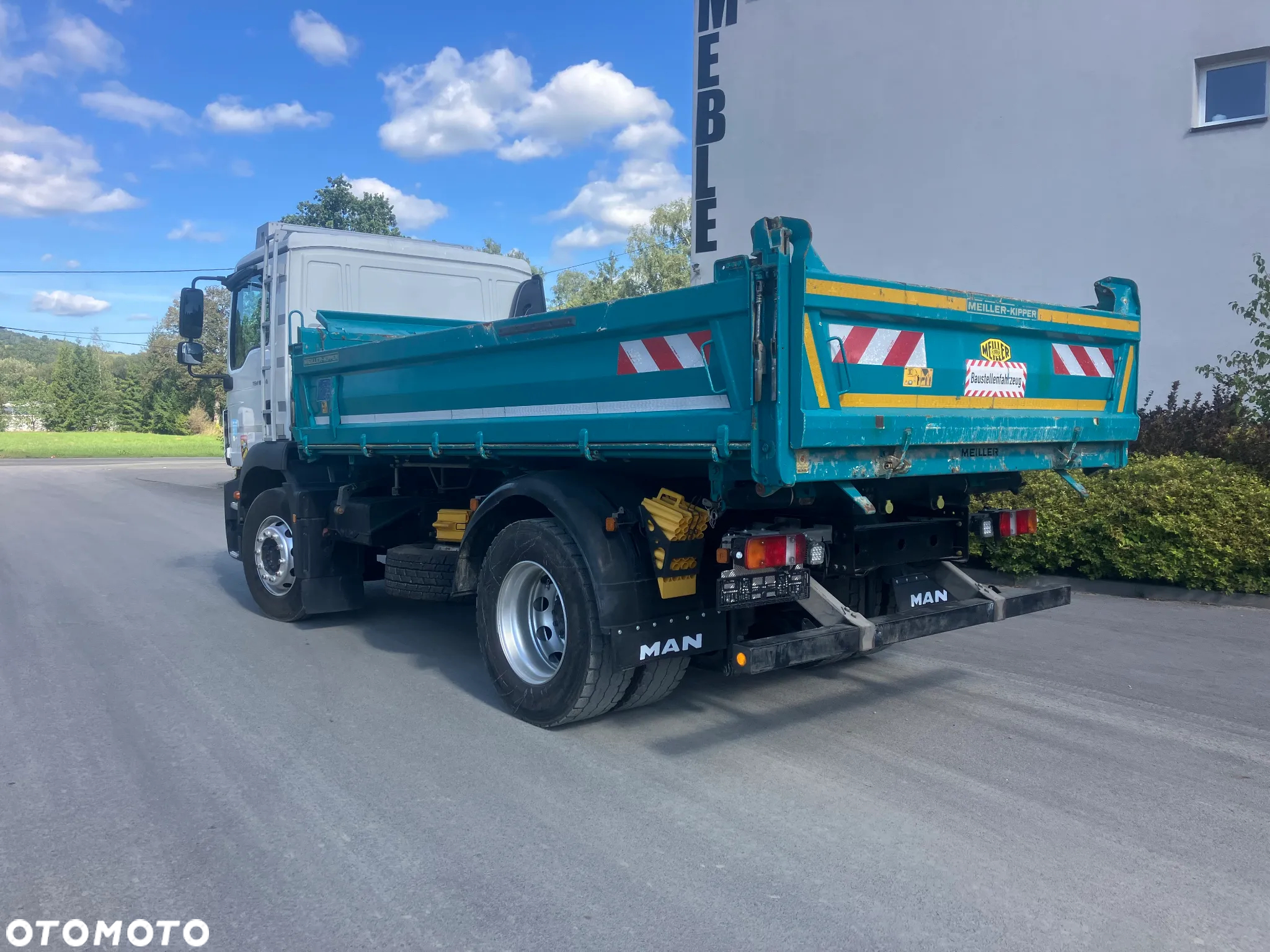 MAN MAN TGM 18.290 kiper MEILLER wywrotka blokada mostu - 5