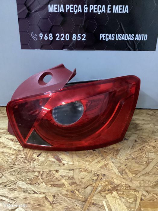 Farolin traseiro direito seat ibiza 4 portas de 2010 - 1