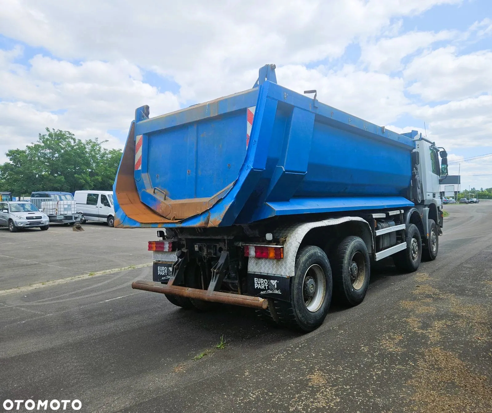 Mercedes-Benz Actros 4144 8x8/ Wywrotka/ Mulda/ Euro 5/ Retarder - 2