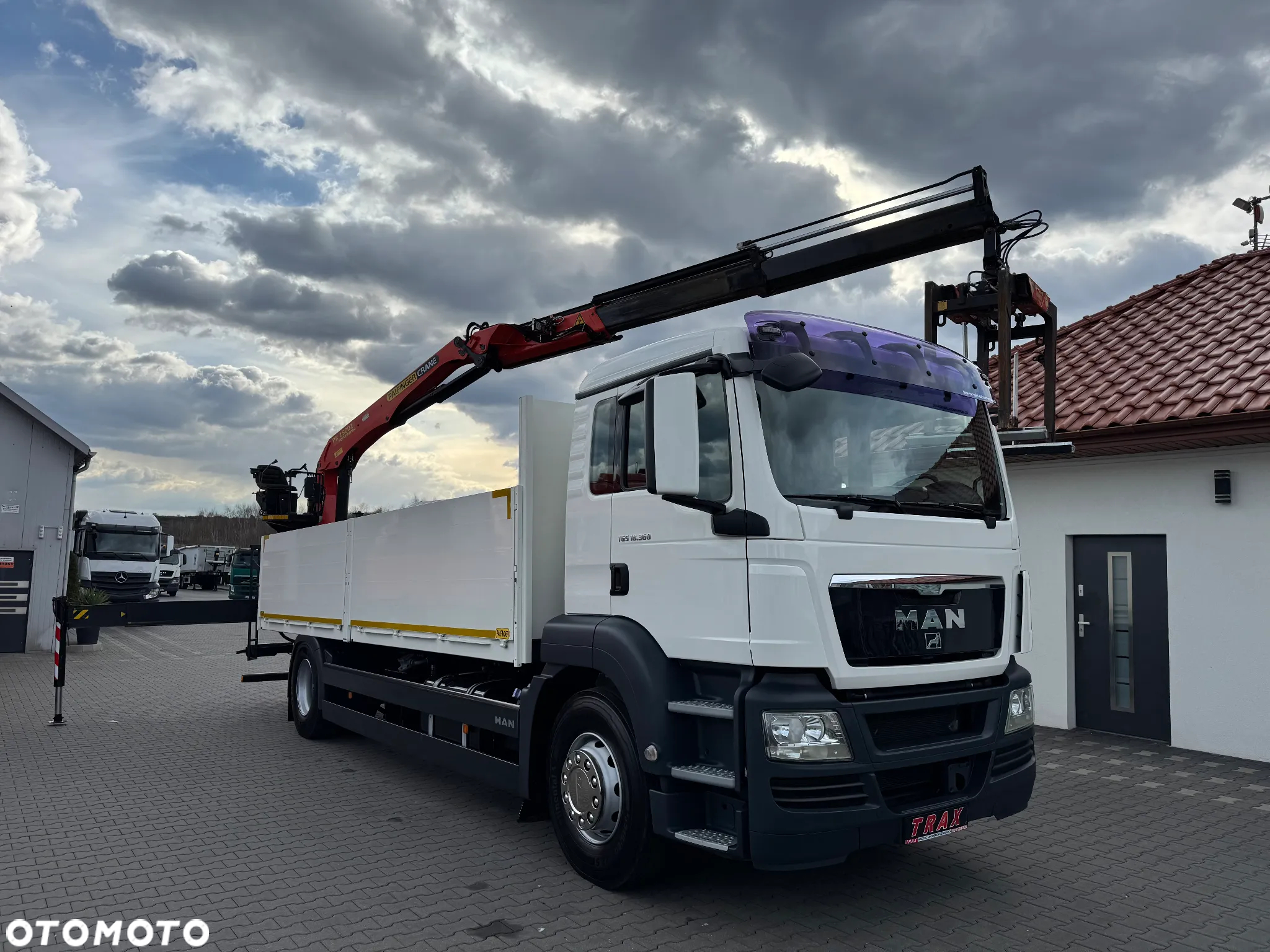 MAN TGS 18.360 4x2 z HDS PALFINGER, MANUAL, DMC 18 T - 9
