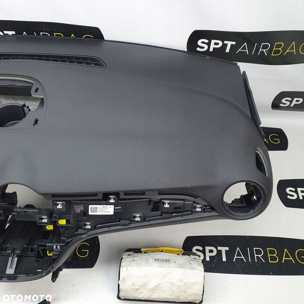 OPEL ADAM DESKA ROZDZIELCZA KONSOLA KOKPIT PULPIT PODUSZKI AIRBAG AIR BAG NAPINACZE KIT SET - 4