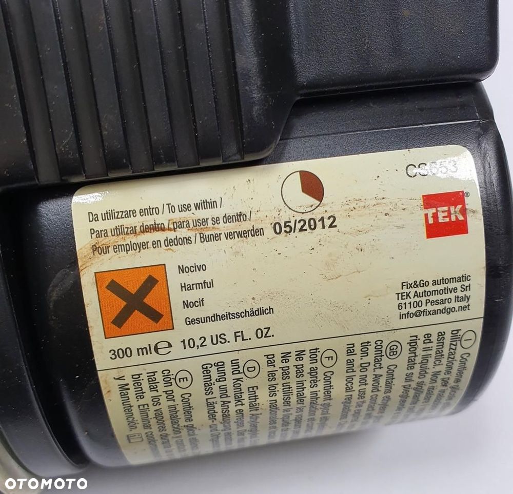 ZESTAW NAPRAWCZY KOMPRESOR POMPKA 12V FIAT 500 C653 - 5