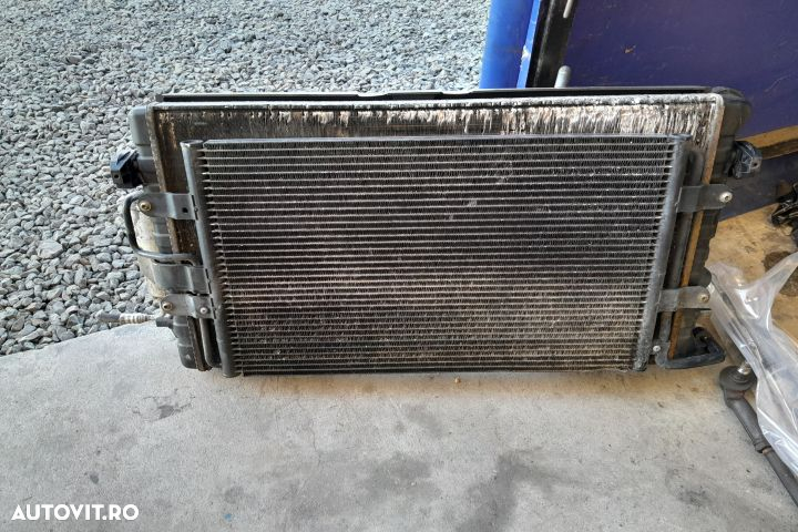 Radiator apa racire motor SET Volkswagen VW Bora 1 [1998 - 2005] Vari - 4