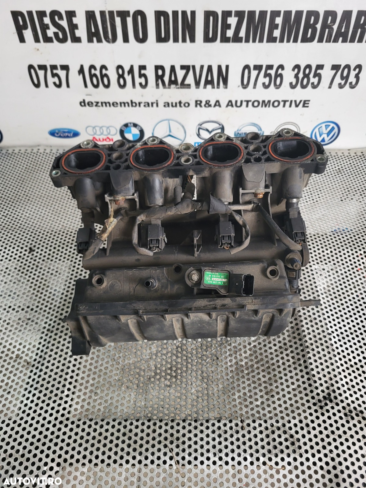 Galerie Admisie Injectoare Rampa Injectie Peugeot 206 CC 307 1.6 Benzina Motor NFU - Dezmembrari Ar - 6