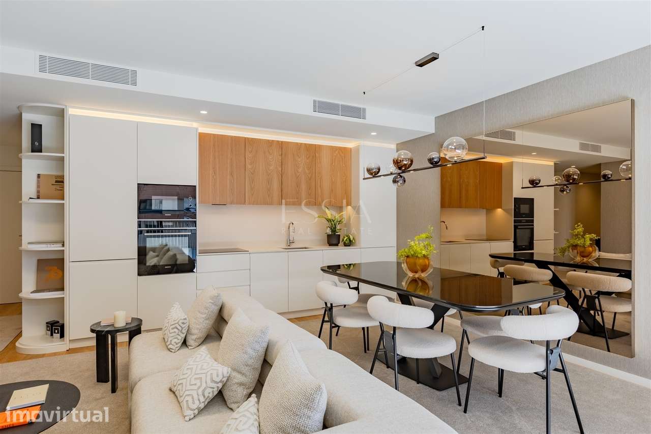 Apartamento T2 com Vista Rio e Mar nos Jardins da Arrábida - Grande imagem: 4/30