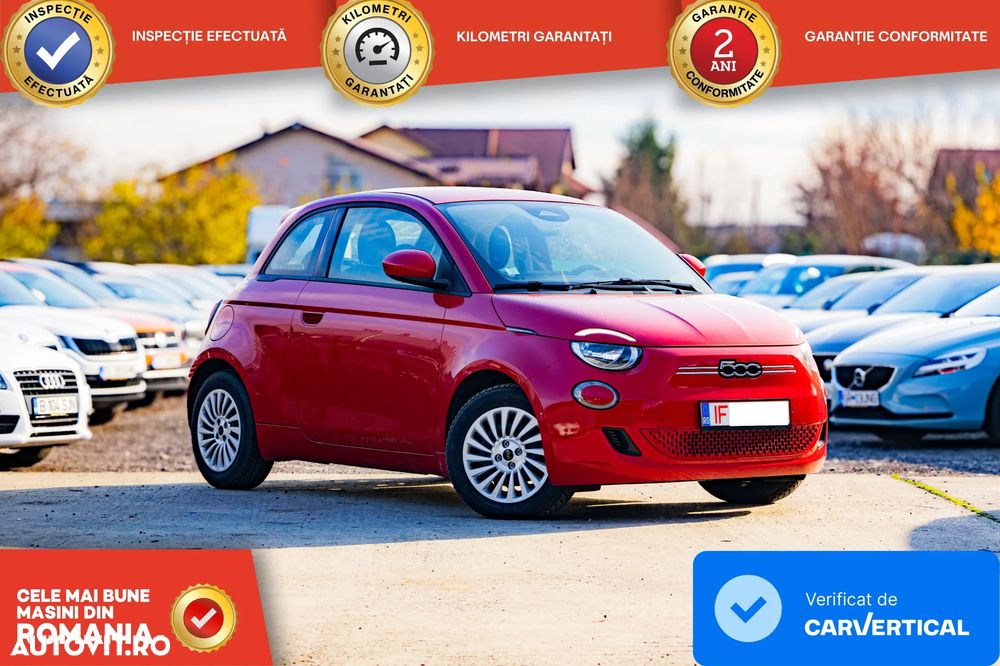 Fiat 500E 23,8kWh C Red - 2