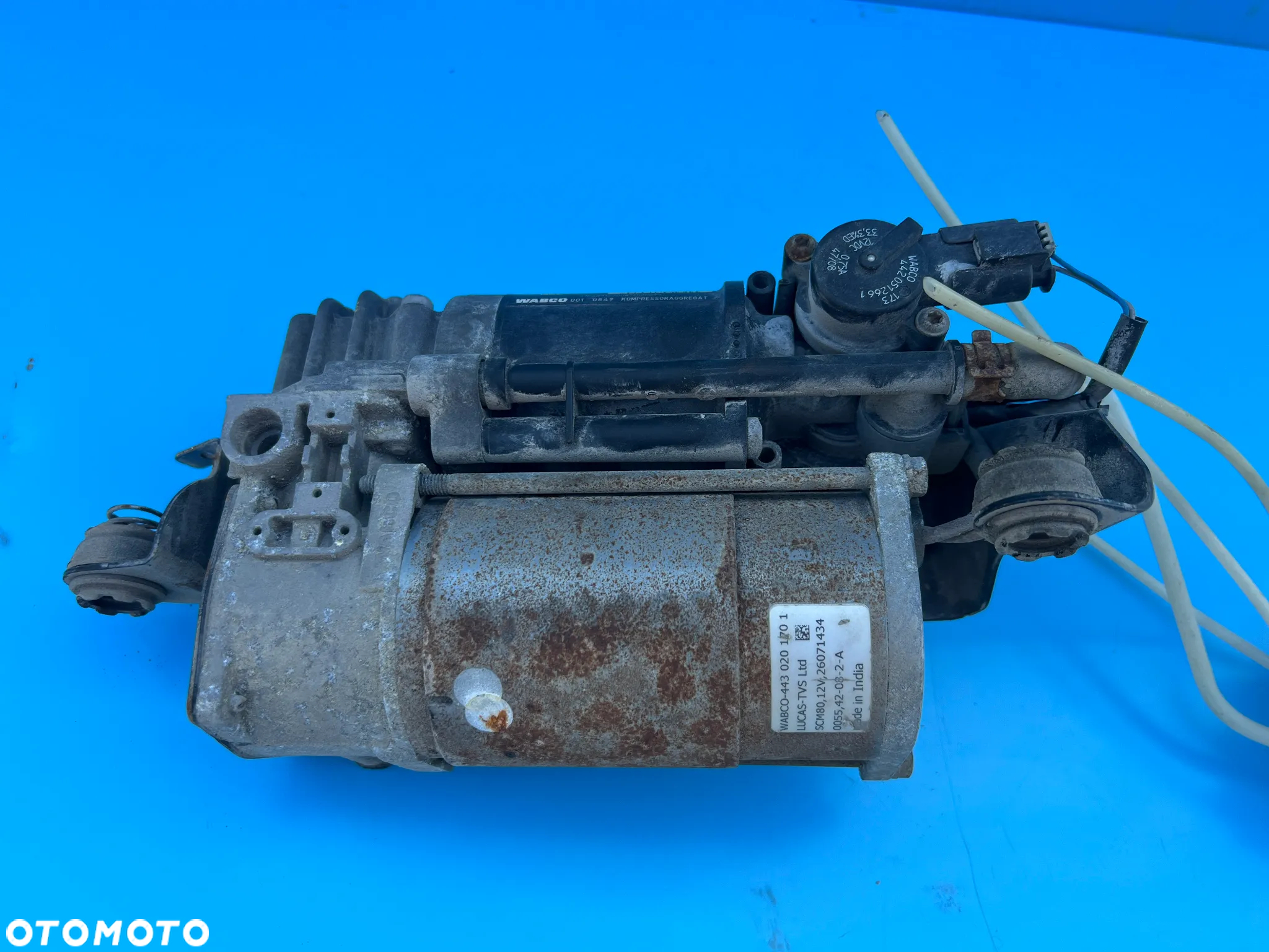 KOMPRESOR SPRĘŻARKA ZAWIESZENIA  MERCEDES W212 2123200104 - 3