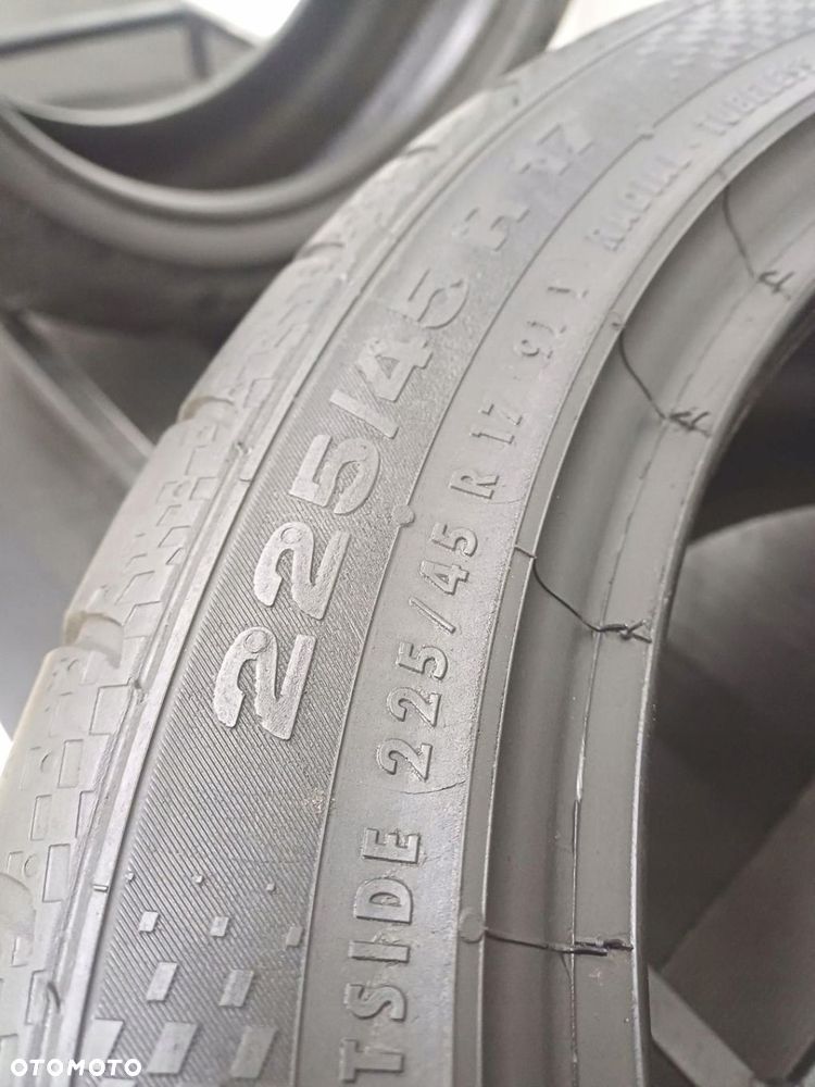 225/45R17 continental 2020 opony letnie 6mm 50251 - 6