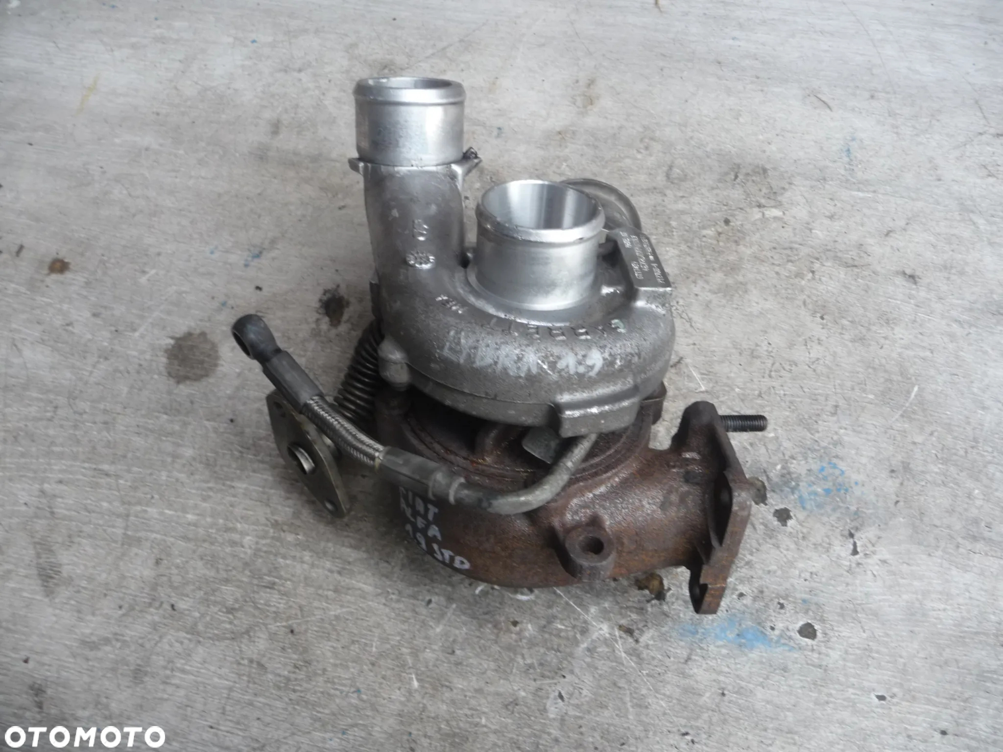 FIAT STILO MULTIPLA ALFA 147 156 LANCIA LYBRA 1.9 JTD TURBINA TURBOSPRĘŻARKA 46786078 - 3