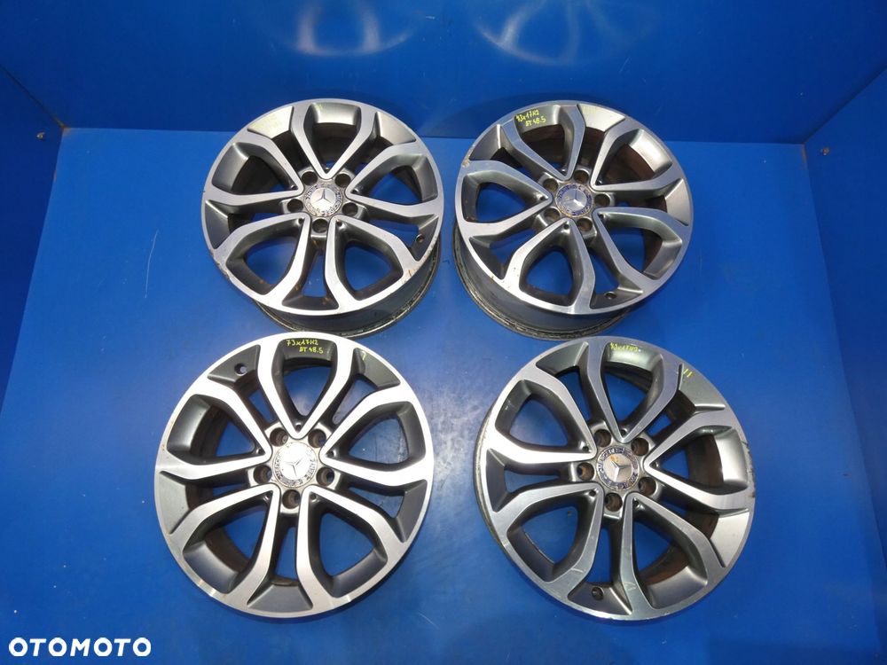 MERCEDES B KLASA W246 W176 CLA W117 FELGI ALUMINIOWE 17'' R17 ET48,5 - 1
