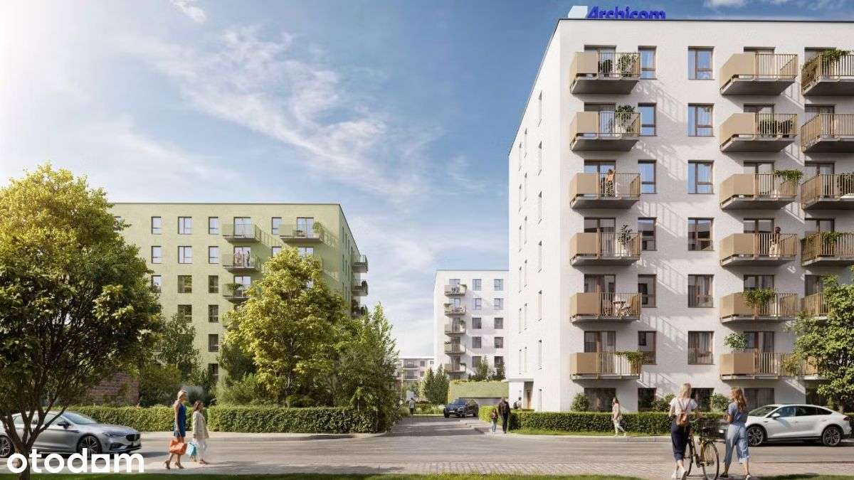 2-pok mieszkanie 39,99m2 + Ogród | Blisko uczelni