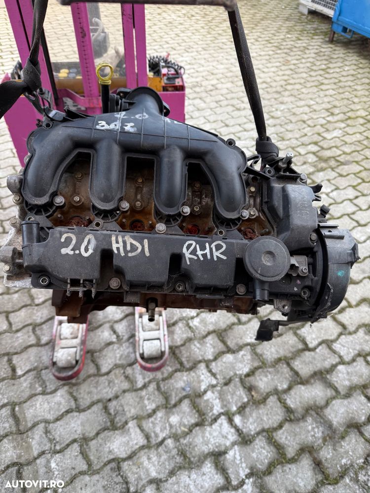 Motor fara accesorii PEUGEOT 307, 407, 2.0 hdi , an 2006 - 3